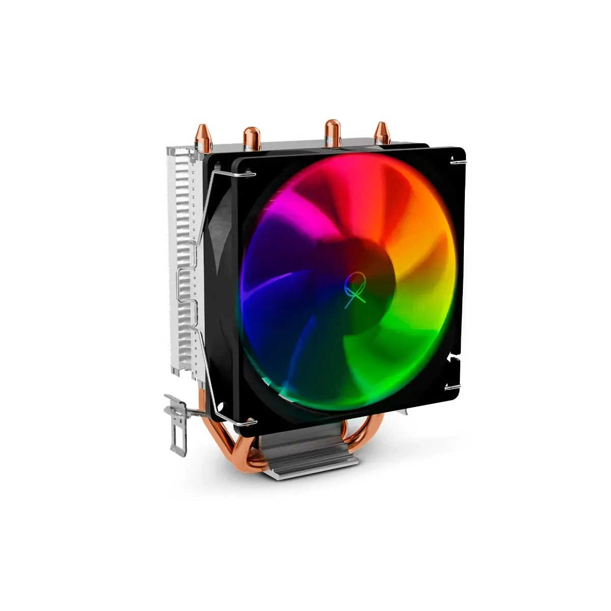 COOLER PARA PROCESSADOR OX AMX LED, RAINBOW, TDP 95W, Intel/AMD — imagem 1