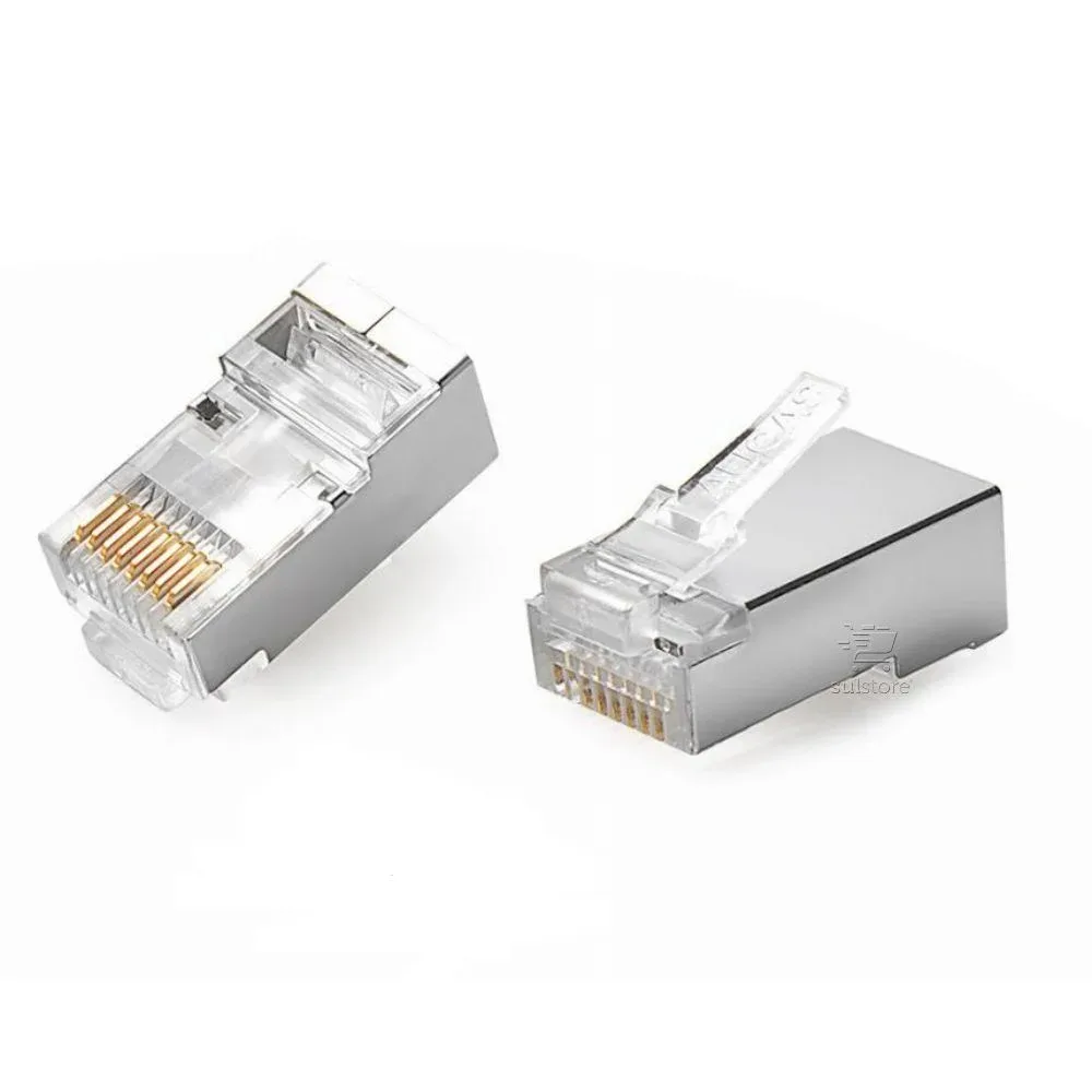 CONECTOR RJ45 BLINDADO CAT5/E  — imagem 2