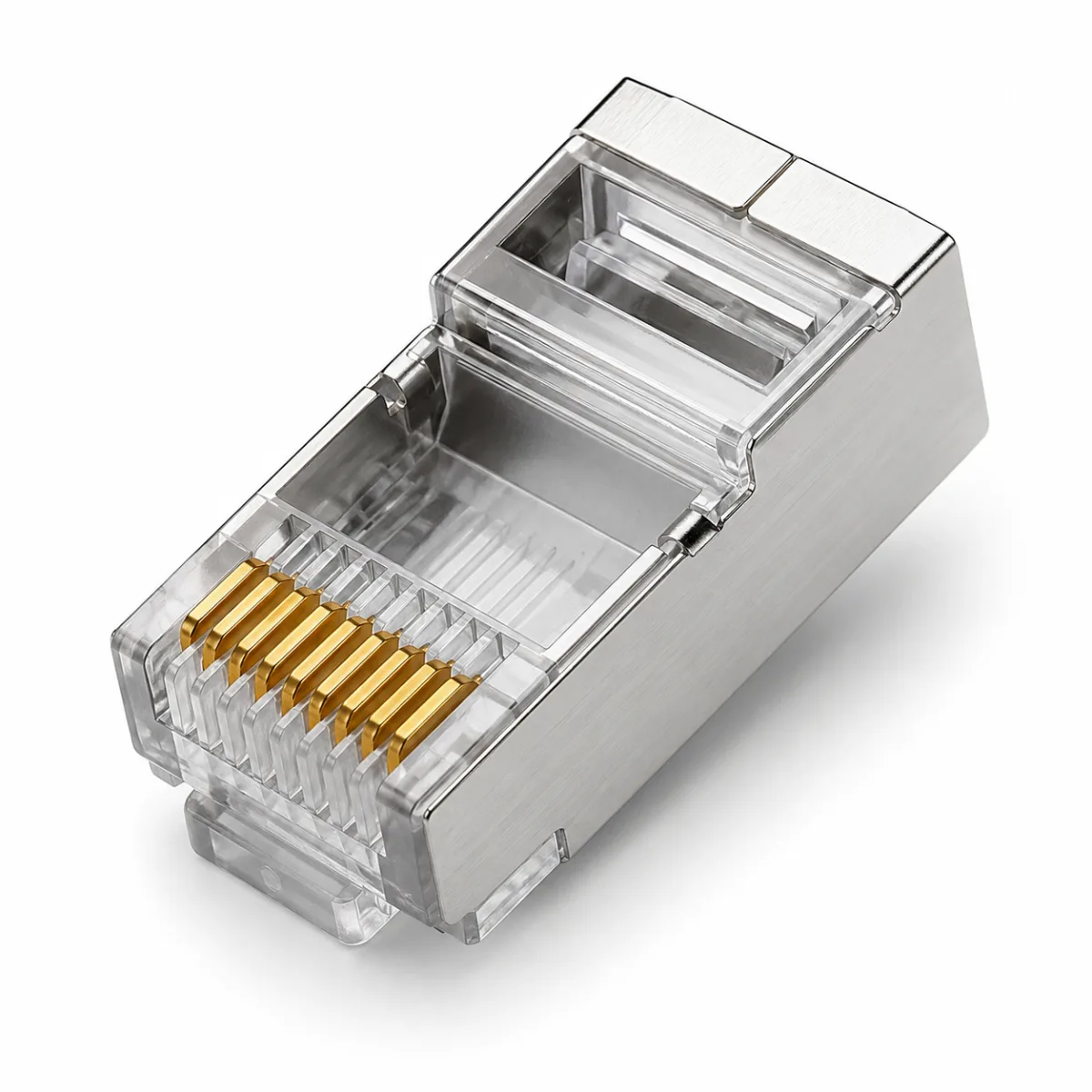 CONECTOR RJ45 BLINDADO CAT5/E 