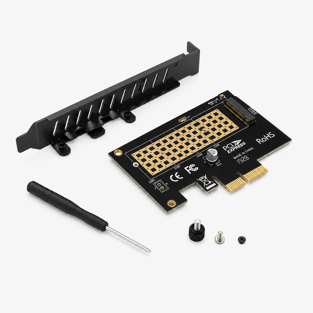 ADAPTADOR M2 NVME PCIE 4X JEYI GEN 3/4 
