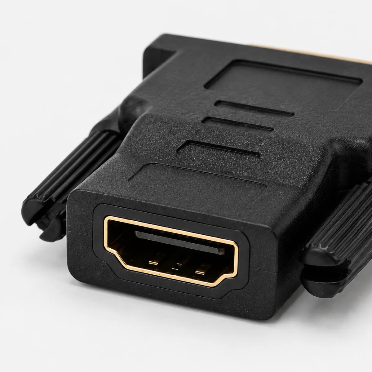 CONVERSOR DVI - D PARA HDMI PRETO — imagem 3