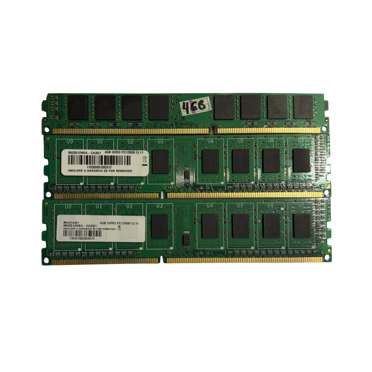 MEMORIA RAM 4GB DDR3 1600MHZ DESKTOP