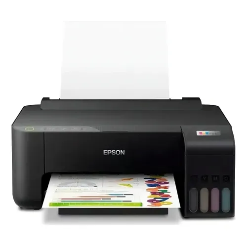IMPRESSORA EPSON ECOTANK L1250, WI-FI DIRECT, COLORIDA, BIVOLT, COR: PRETO