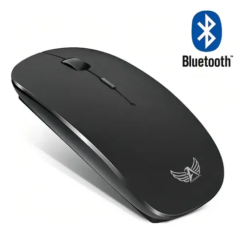 MOUSE SEM FIO ALTOMAX BLUETOOTH / 2.4GHZ RECARREGAVEL AG-690 PRETO