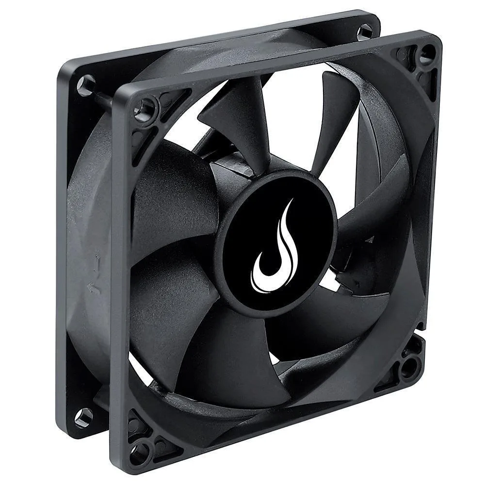 COOLER FAN 80MM SEM LED PRETO RISE MODE