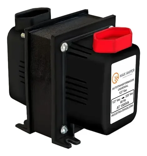 AUTOTRANSFORMADOR MAX PREMIUM BIVOLT 110 220 E 220 110 1500VA
