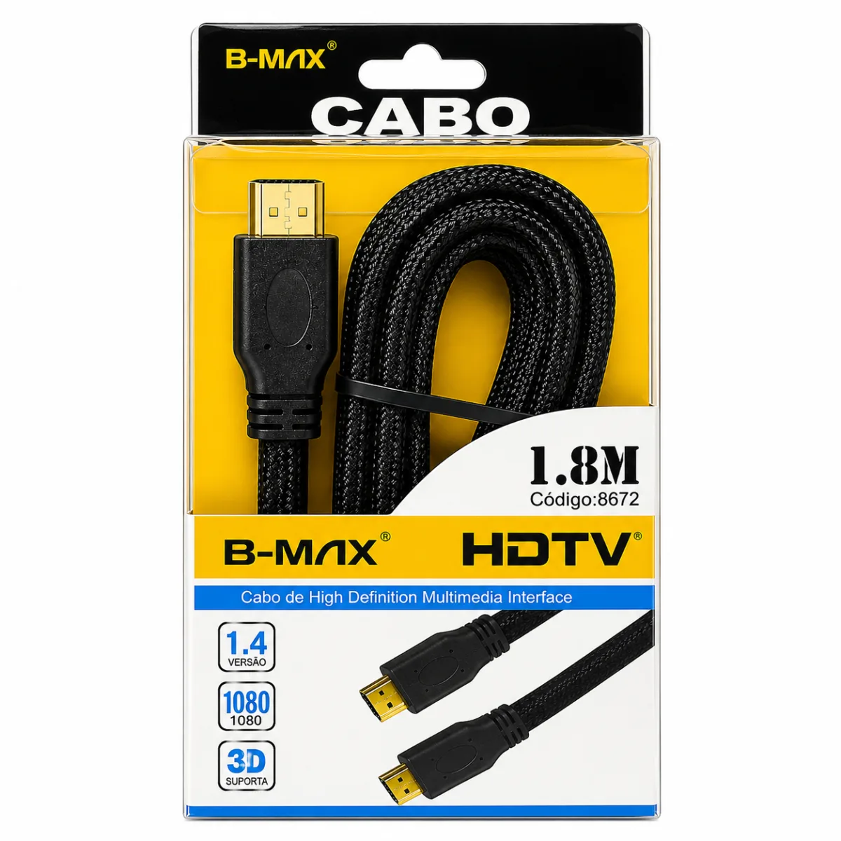 CABO HDMI 4K FLAT 5M BM8674 B-MAX