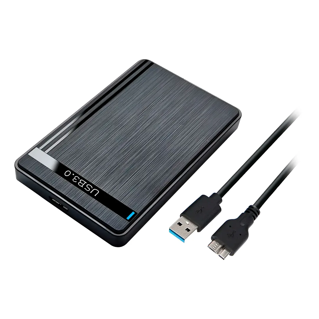 CASE HD/SSD USB 3.0 TISHRIC TSR013 (PRETO)