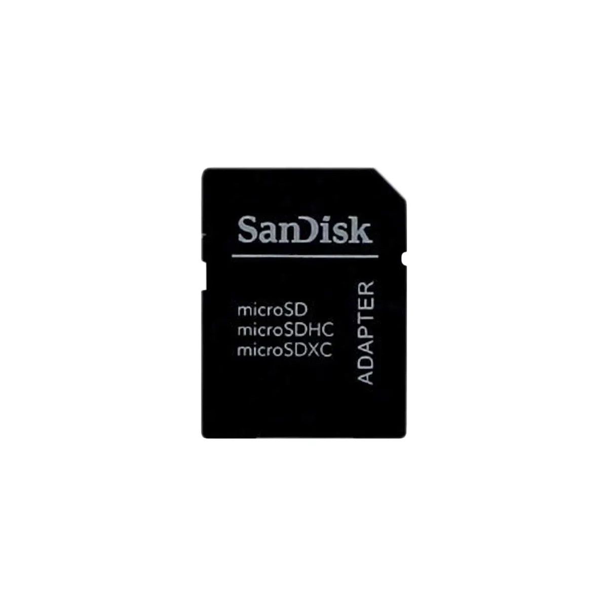 ADAPTADOR MICRO SD PARA SD SANDISK PRETO