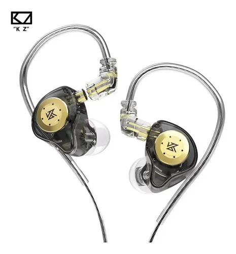 FONE GAMER KZ-EDX PRO SEM MIC, PRETO
