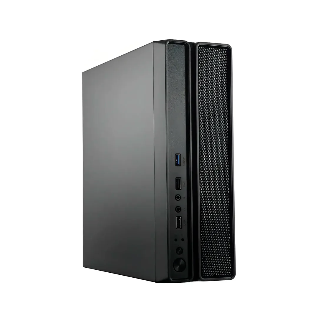  GABINETE BLUECASE SLIMDESK BG-2002 PRETO, TFX, COM FONTE 200W