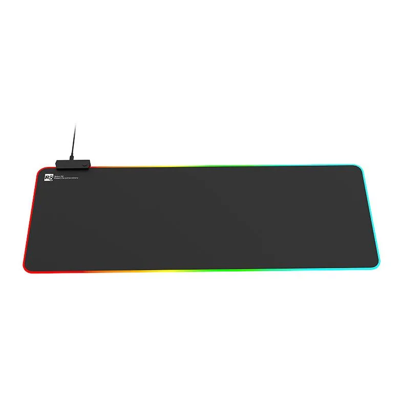 MOUSEPAD R8 RS-03, RGB, GRANDE, 800X300X3MM, PRETO, R8-RS03-BK