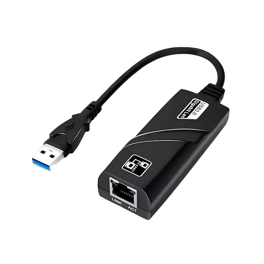 ADAPTADOR DE REDE USB 3.0 P/ RJ45 GIGABIT 1000MBPS — imagem 1