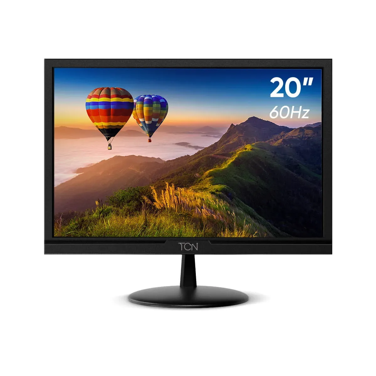 MONITOR OFFICE 20" LED HD FLAT ONEVIEW TCN, 60HZ, 5MS