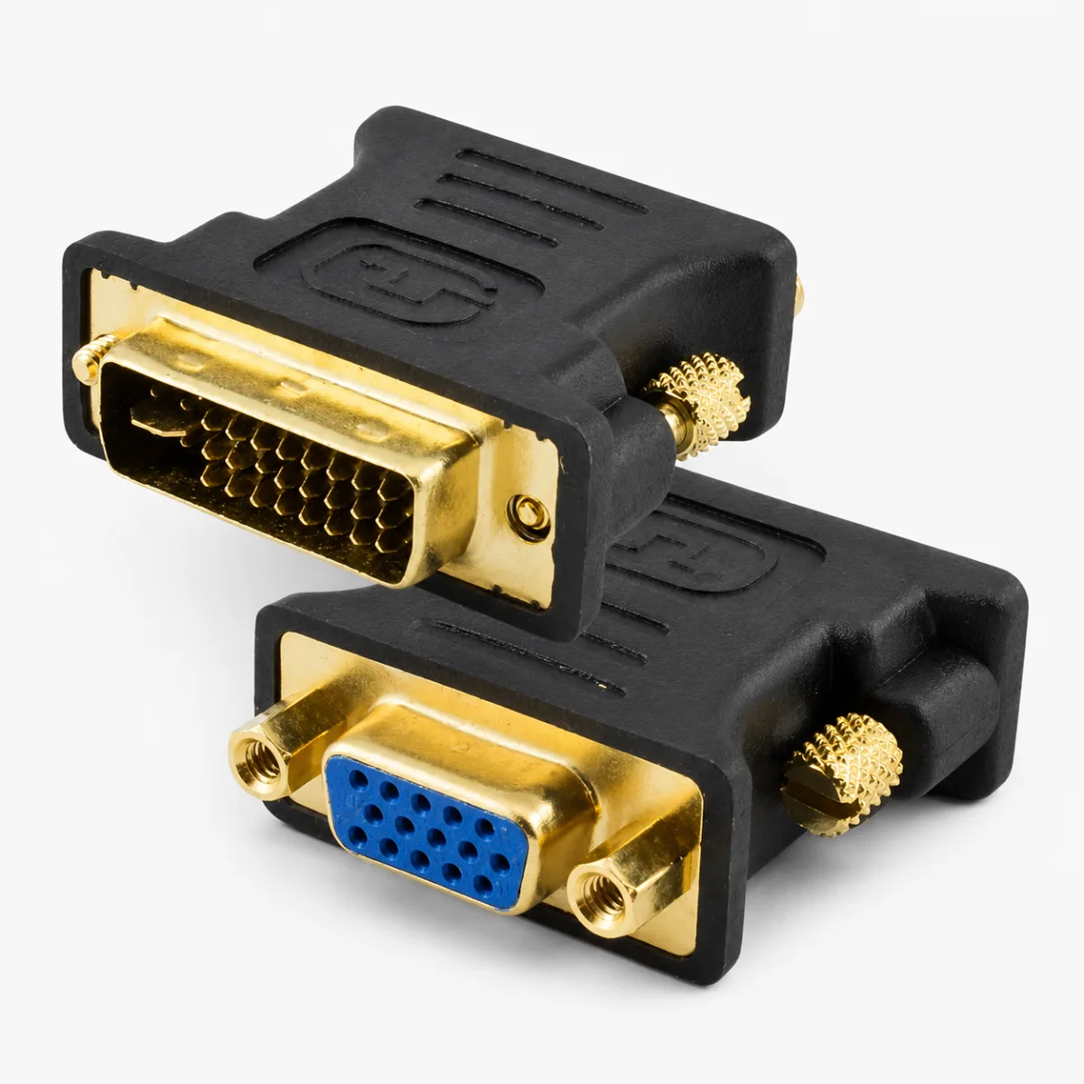 CONVERSOR DVI - I PARA VGA PRETO — imagem 1