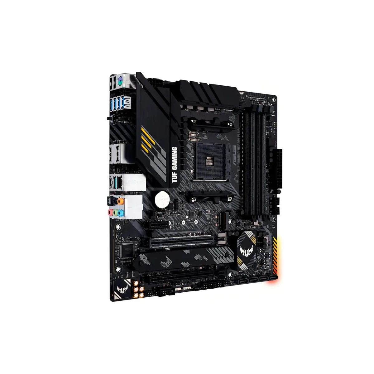 PLACA MÃE ASUS TUF GAMING B550M-PLUS, AMD AM4, MATX RGB DDR4 — imagem 3