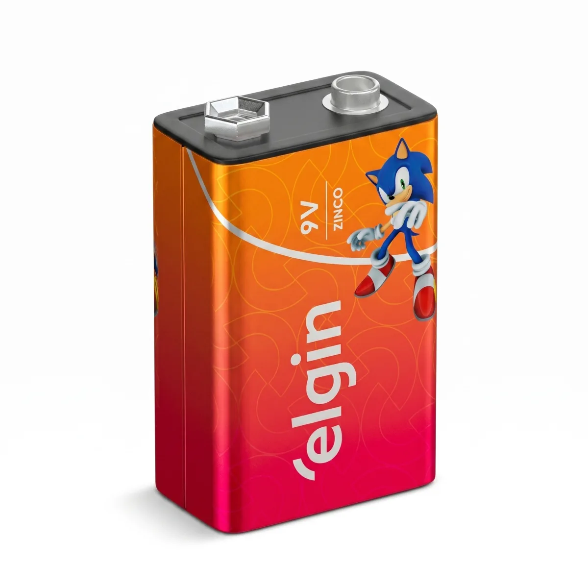 BATERIA COMUM 9V ELGIN