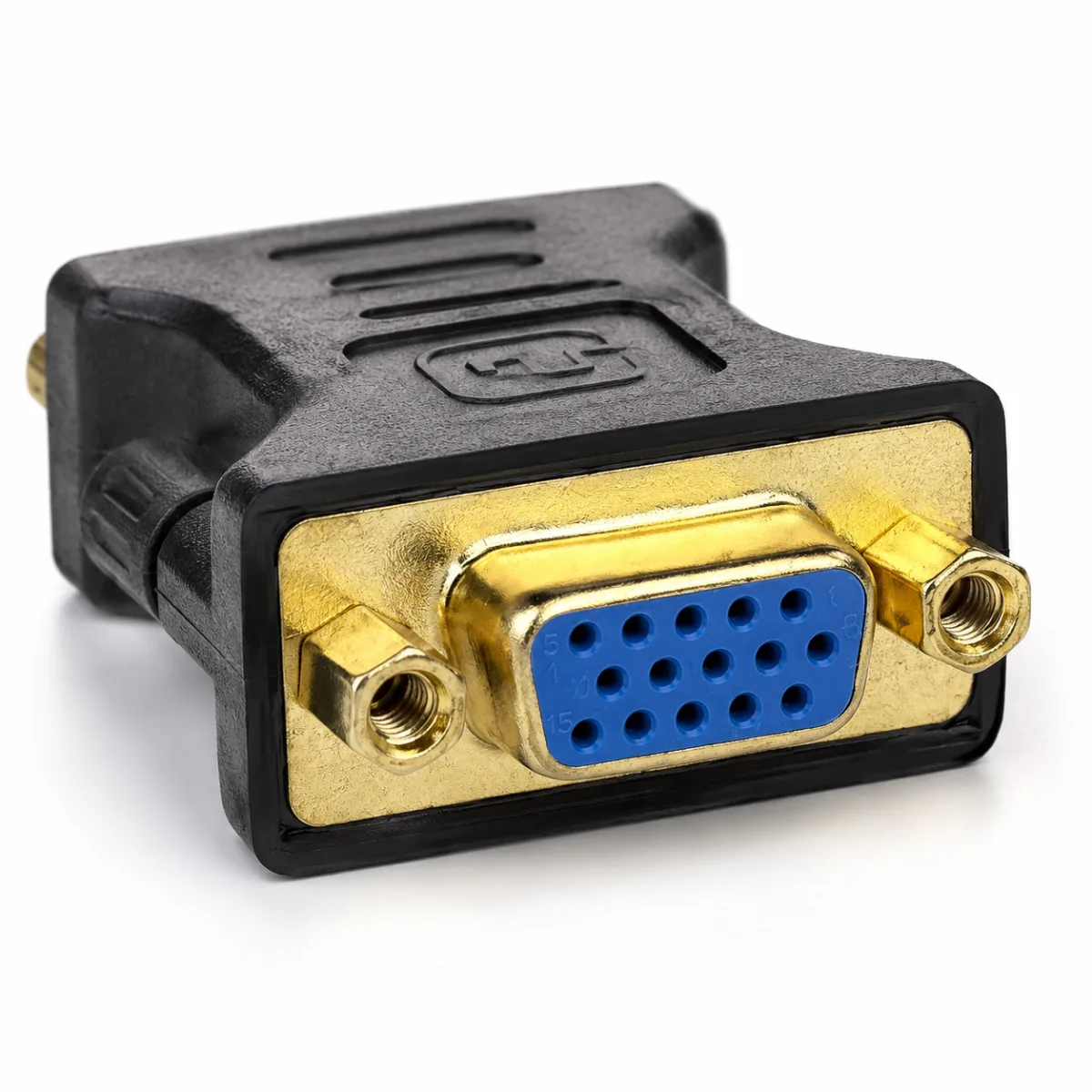 CONVERSOR DVI - I PARA VGA PRETO — imagem 2