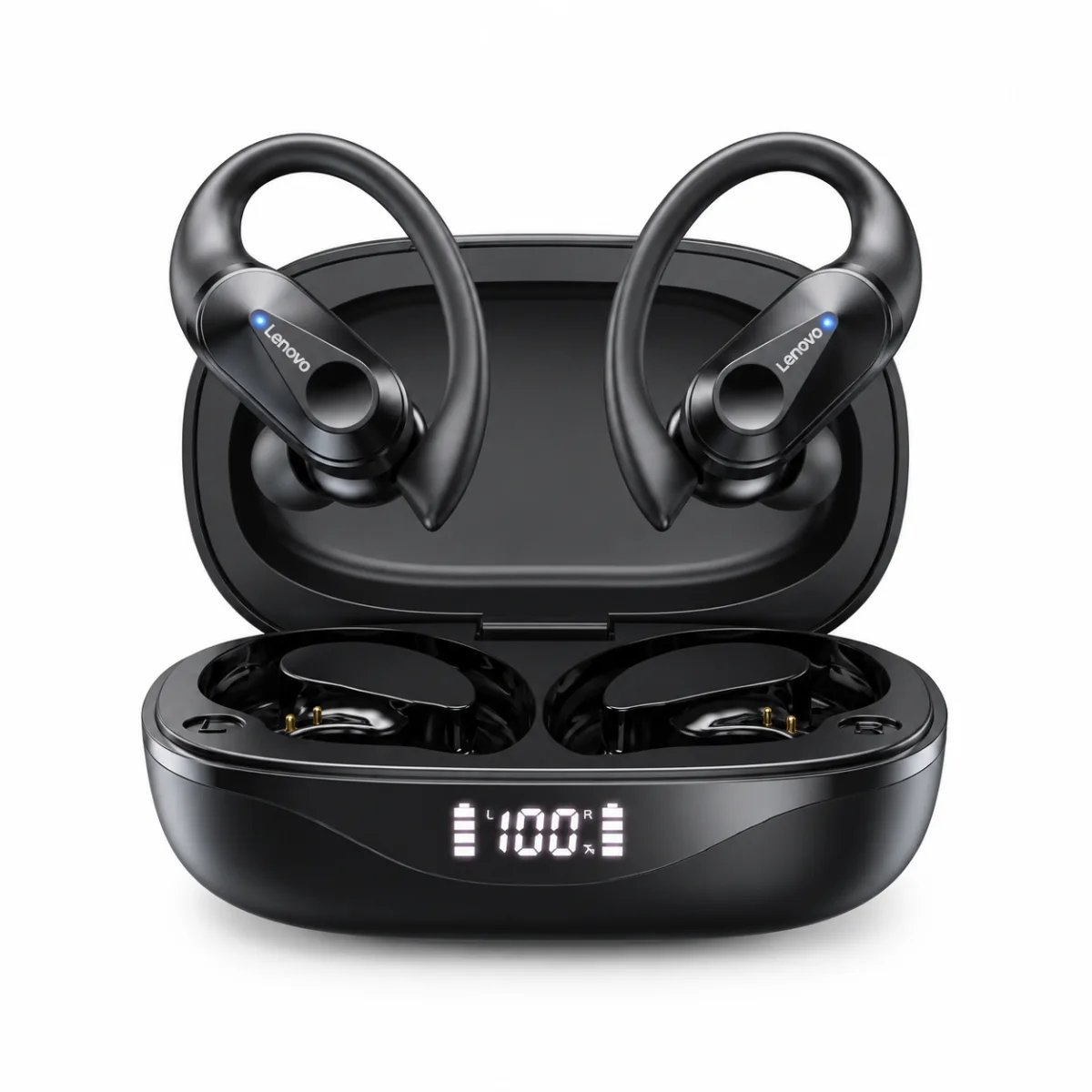FONE BLUETOOTH LENOVO LP75 EARBUDS THINKPLUS (PRETO)